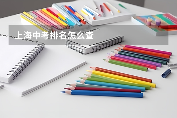 上海中考排名怎么查