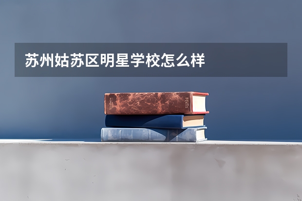 苏州姑苏区明星学校怎么样