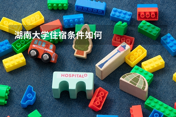 湖南大学住宿条件如何