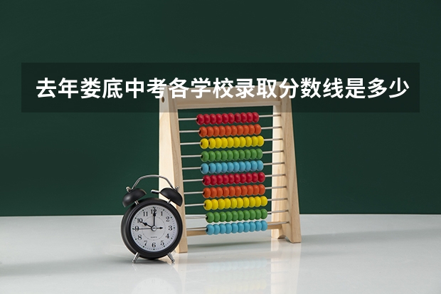 去年娄底中考各学校录取分数线是多少分