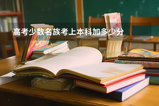 高考少数名族考上本科加多少分