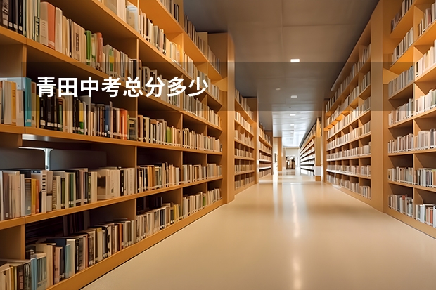 青田中考总分多少