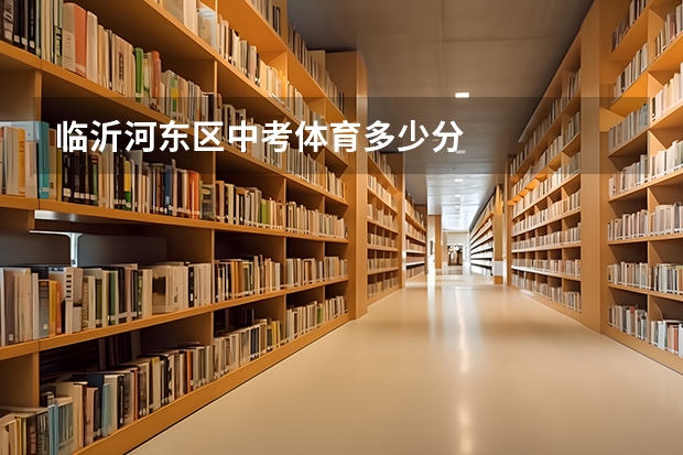 临沂河东区中考体育多少分