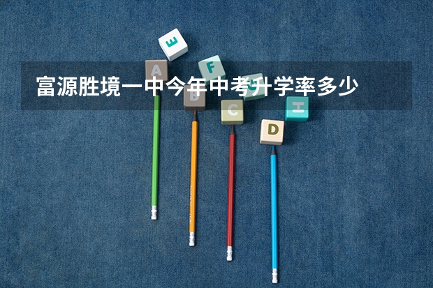 富源胜境一中今年中考升学率多少