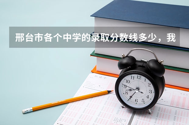 邢台市各个中学的录取分数线多少，我中考