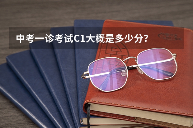 中考一诊考试C1大概是多少分？