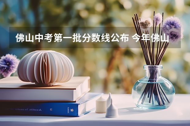 佛山中考第一批分数线公布 今年佛山中考录取分数线是多？