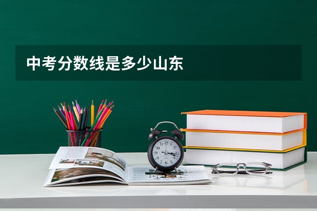 中考分数线是多少山东