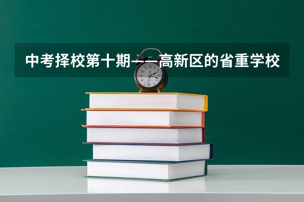中考择校第十期——高新区的省重学校有哪些？