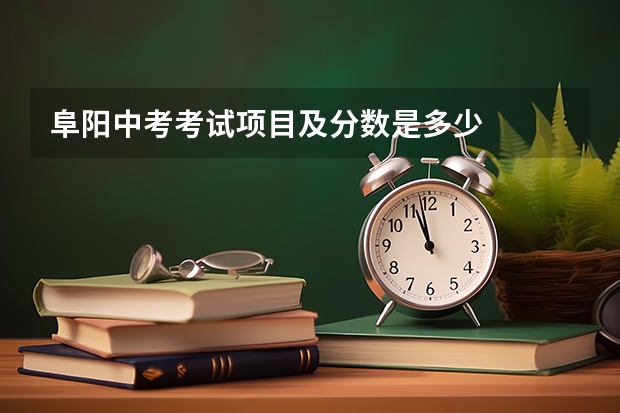 阜阳中考考试项目及分数是多少